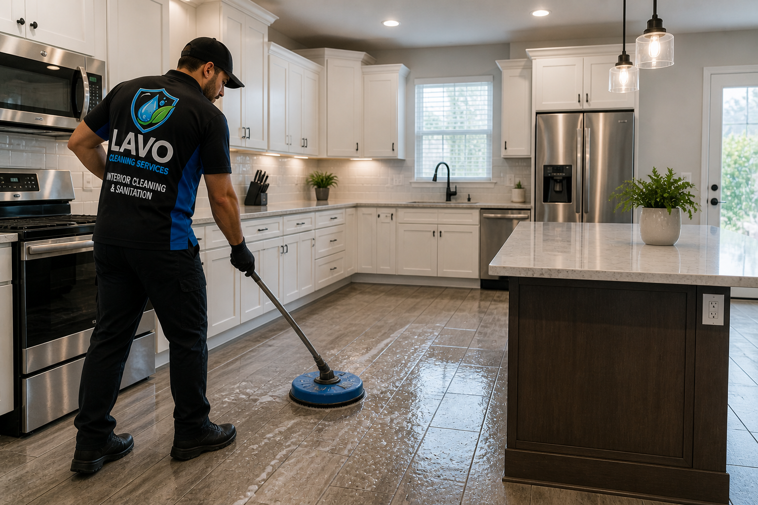 Interior cleaning service